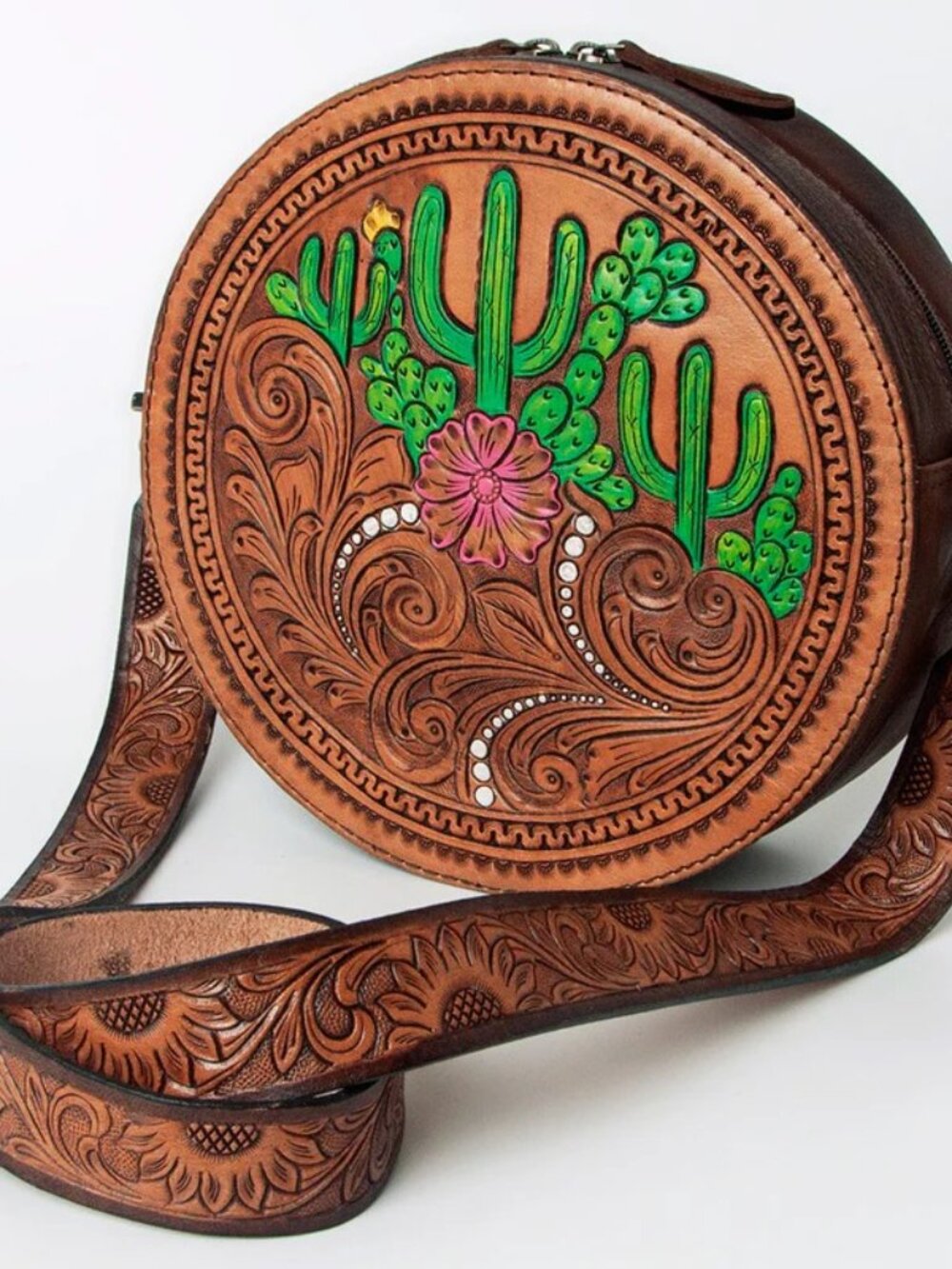 American Darling Prickly Pear Desert Sunrise Canteen bag - Picture 2 of 5